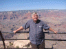 Pete with the Grand Canyon background