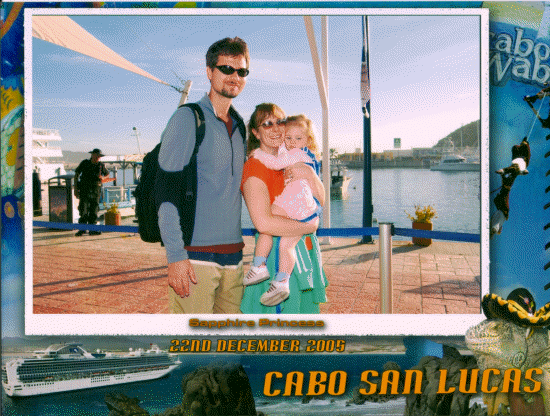Leaving the ship at Cabo