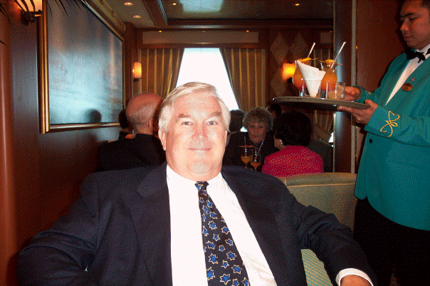 Pete at dinner