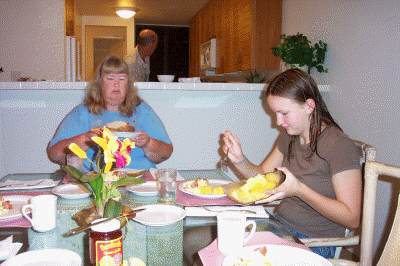 Breakfast at the Sands
