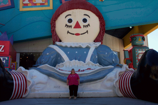 A very big doll