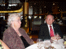 Tablemates at dinner