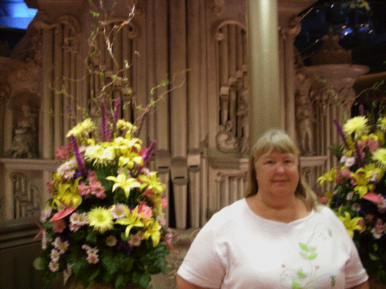 Katie in the Atrium