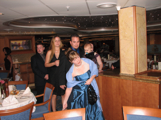 Formal night dinner