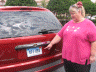 Note the license plate!