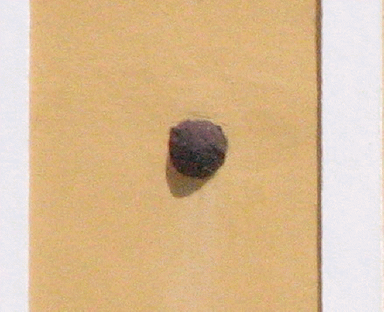 Closeup of canon ball