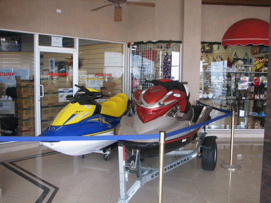 Sea Doo dealership at Marina