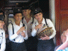 Entertainment on train