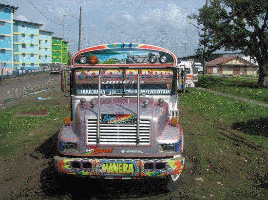 Fancy bus