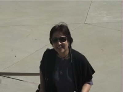 Cathy arriving